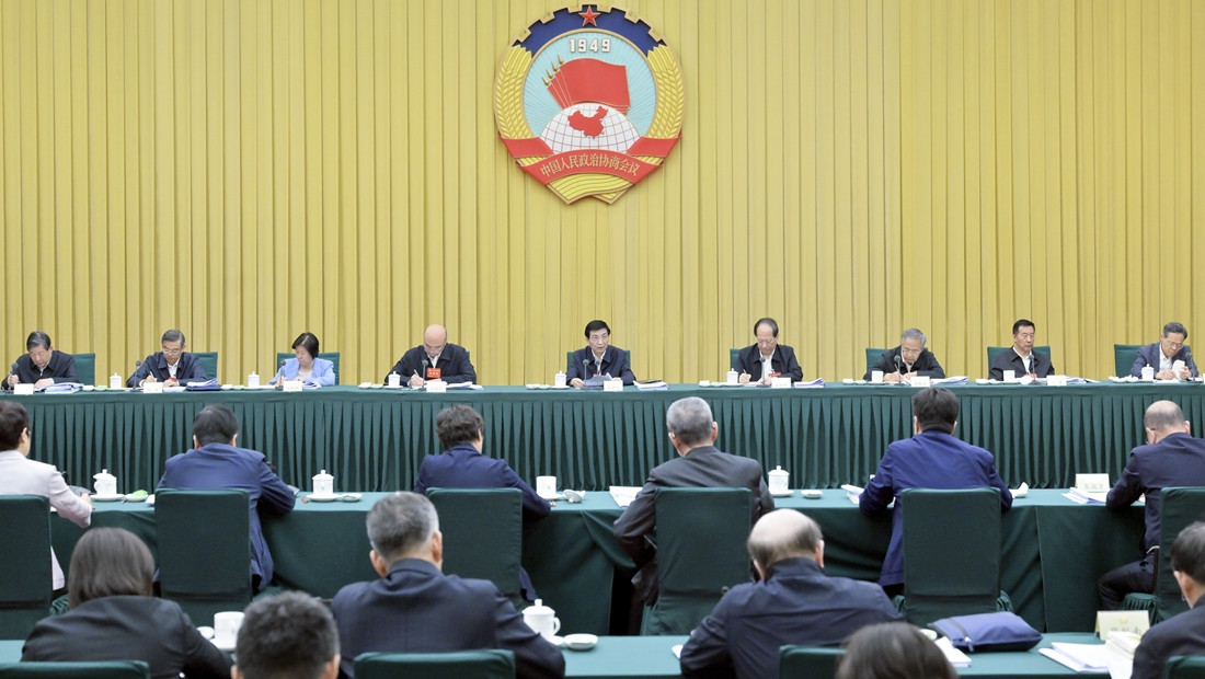 全国政协召开专题协商会 王沪宁出席并讲话