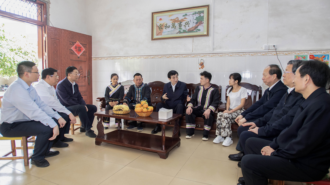 王沪宁在广西调研时强调 铸牢中华民族共同体意识 <br>切实做好新时代党的民族工作