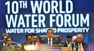 第十届世界水论坛在印尼开幕