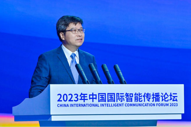 中国人民大学校长林尚立：推动中国国际智能传播发展 构建未来智能传播新高地