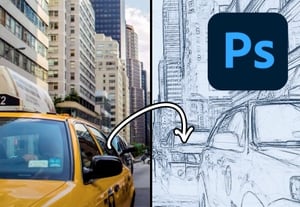 How to Create a Sketch Effect Action in Adobe Photoshop