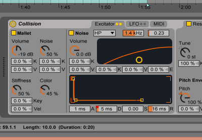 Designing Sounds With Ableton Collision