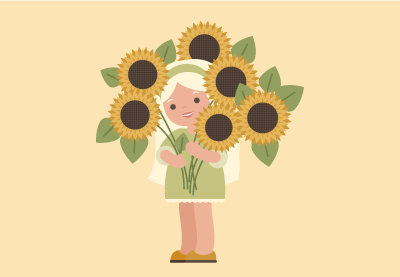 How to Make a Sunflower in Illustrator