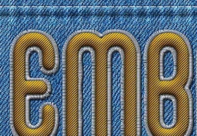 How to Create a Realistic Embroidery Text Effect in Adobe Photoshop
