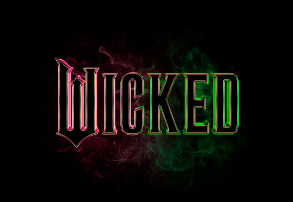 How to Create a Wicked Movie Inspired Logo