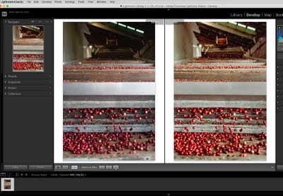 How to Use Split View to Compare Before-and-After Versions of a Photo in Lightroom Classic