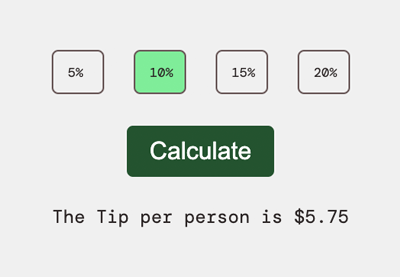 How to Create a Simple Tip Calculator with HTML, CSS, and Vanilla JavaScript 
