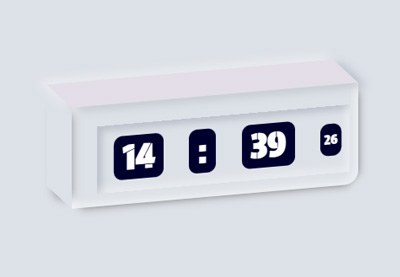 How to Create a 2D Digital Clock with HTML, CSS, and Vanilla JavaScript