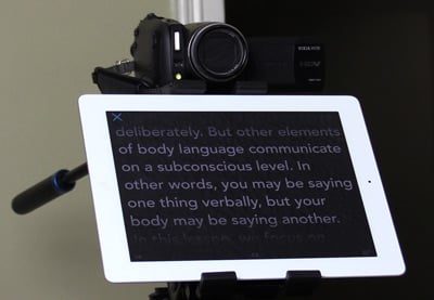 Video Q&A: Should I Ad-Lib or Use a Teleprompter?